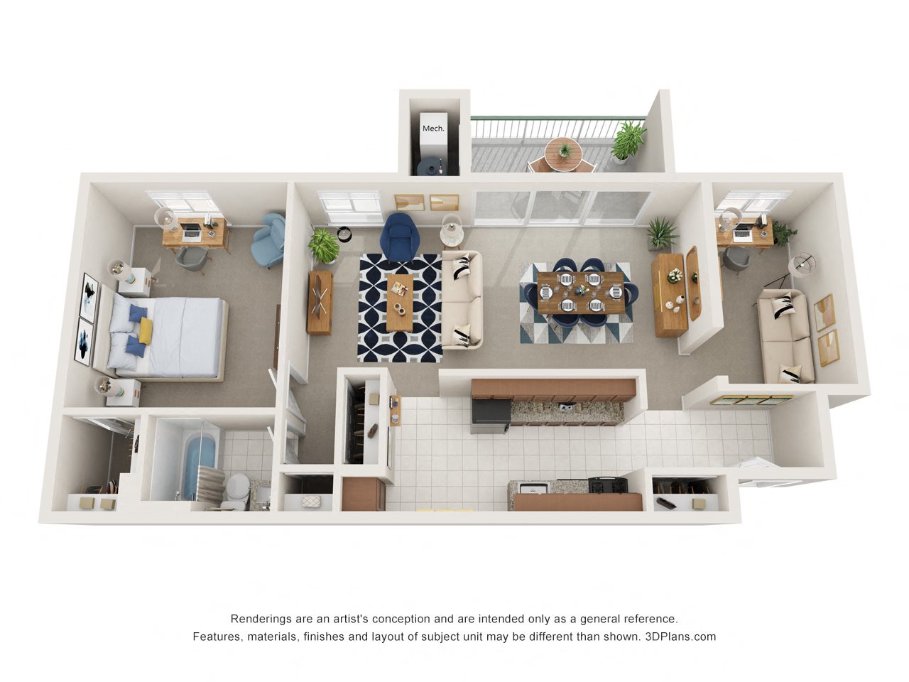 1, 2 & 3Bedroom Apartments in Vienna VA Merrifield at Dunn Loring